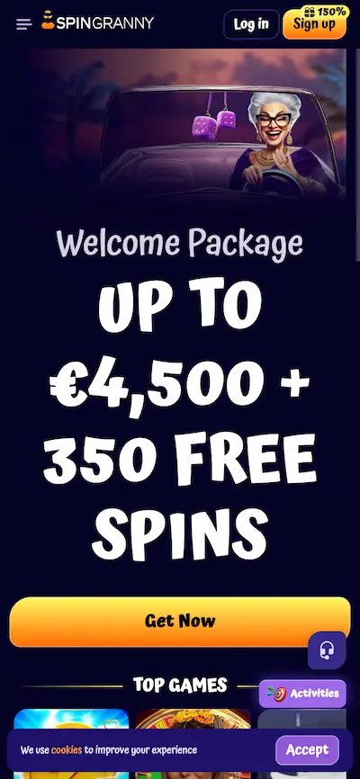 Spingranny kundenservice, spingranny Login